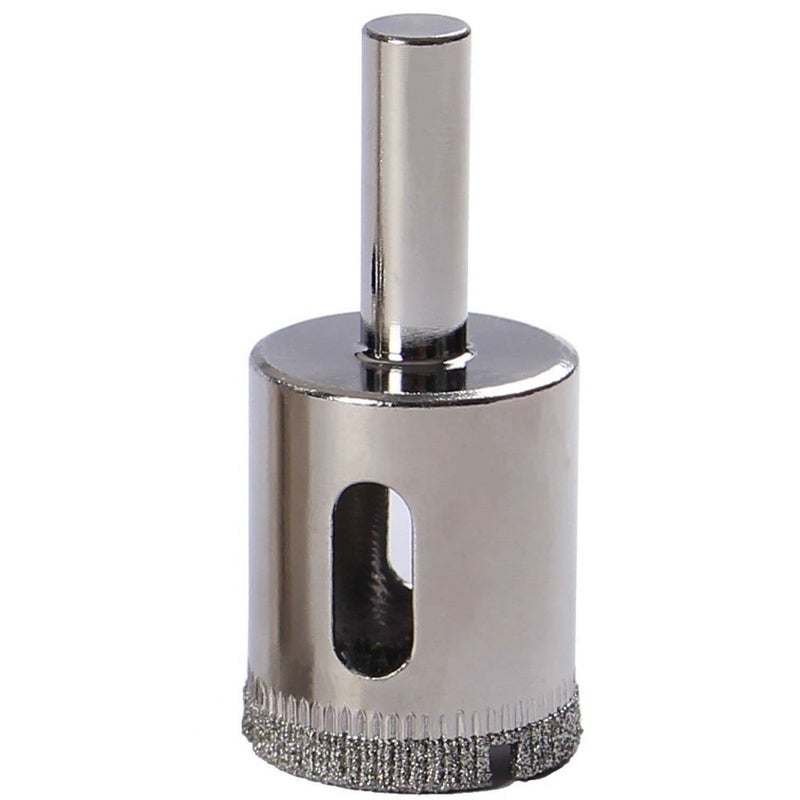 Drilax 1 Inch Diamond Drill Bit | Triple-Coated for Granite, Quartz Countertops & Ceramic, Porcelain Tiles | Glass & Stone Core Drill Bit - Image 1